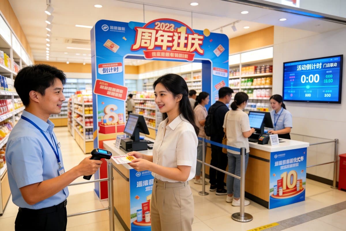 区域零售连锁周年庆